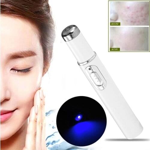 415nm Blue Light Laser Pen Scar Acne Removal Therapy Portable Acne Laser Pen Scar Wrinkle Removal Beauty Device