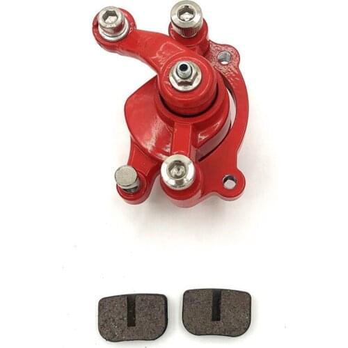 49CC Gas Mini Dirt Bike Front Brake with Friction Plate Caliper Kit Electric Scooter ATV