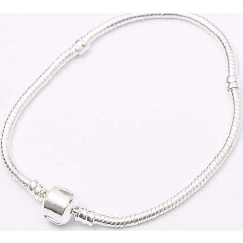 5pcs 16cm-21cm Fashion Women European popular silver plated Bracelet charm chain fit Europe bracelet charms for women