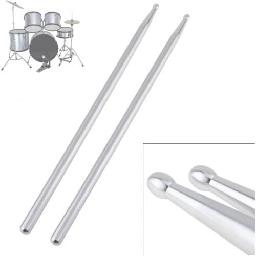 5A Aluminium Alloy Drum Sticks for Dumb Drum Pad and Jazz Drum Practicing Strength Endurance Exercises