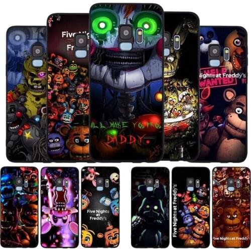 Full Ultimate Group FNAF Black TPU Silicone Soft Phone Case For Samsung Galaxy S20 S10 S9 S8 Plus Lite NOTE 10 9 8 S7 EDGE