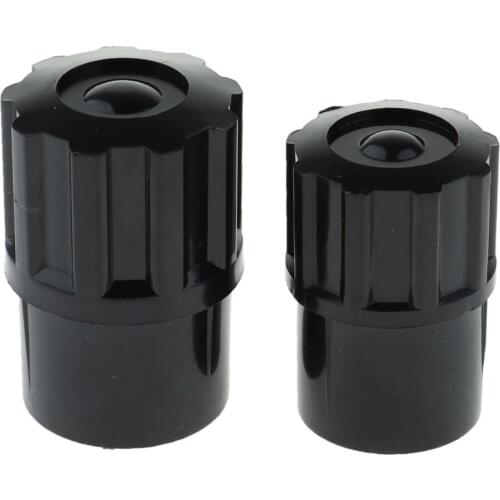 2pcs Black Mouthpiece Cap For Metal Soprano/Alto Saxophone Part Replacement