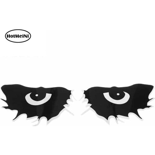 HotMeiNi 13cm x 3.8cm For EYES Creative Car Sticker Windshield Decal DIY Occlusion Scratch Waterproof for SUV JDM ATV