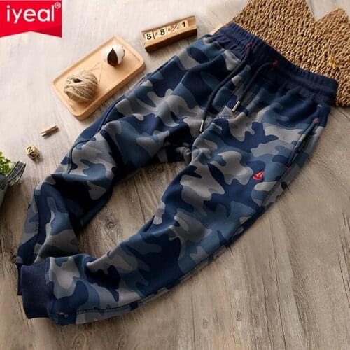 IYEAL Camouflage Pants Kids Boys Pants Cotton Long Teenage Boys Clothing Camo Pants Kids Trousers Big Size 4 6 8 10 12 Years
