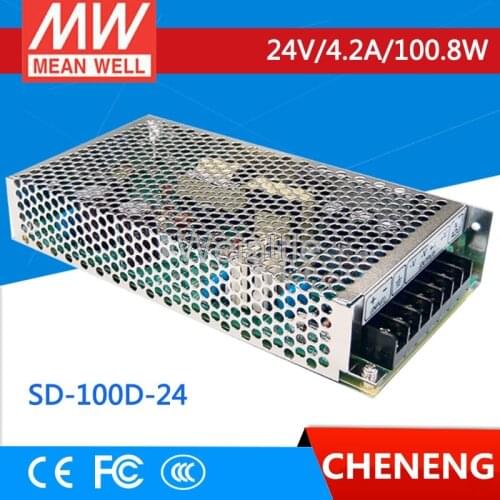 MEAN WELL original SD-100D-24 24V 4.2A meanwell SD-100 24V 100.8W Single Output DC-DC Converter