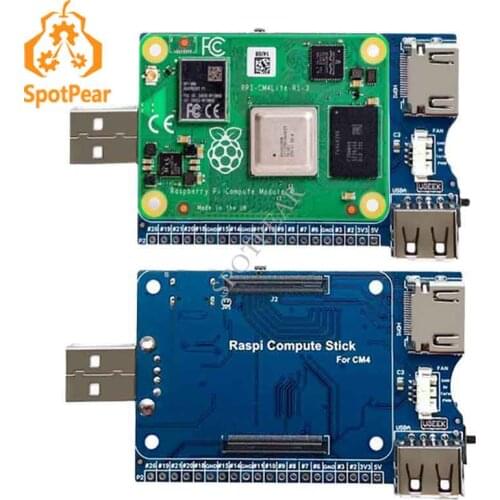 Raspberry Pi Compute Module 4 CM4 IO Board core Compute Stick programming tool