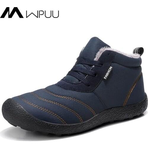 Мужские зимние ботинки Mwpuu China At AliExpress