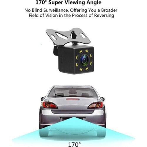 New 8 LED Car Rear View Camera Auto Parking Reverse Backup Camera Night Vision