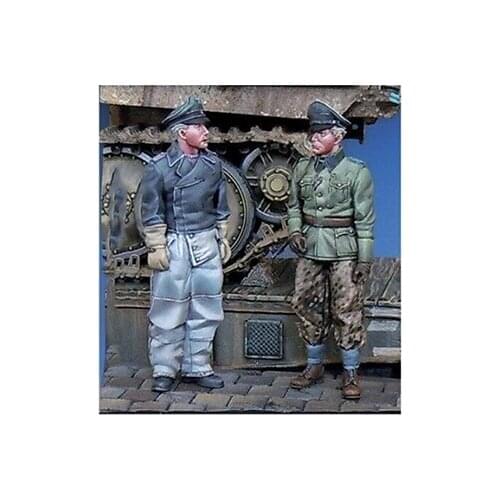 New Unassembled 1/35 Last Transport to the Front (WITHOUT TANK ) Resin Figure Unpainted Model Kit