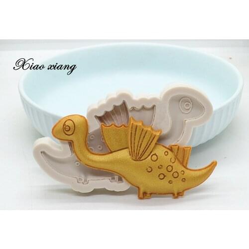 Dinosaur Series Silicone Mold Fondant Mould Cake Decorating Tools Chocolate Gumpaste Molds, Sugarcraft, Kitchen Gadget M2095