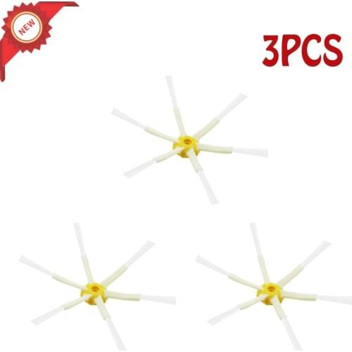 Brush 6-armed side brush for iRobot Roomba 500 600 700 Series 530 550 560 610 620 630 650 625 760 770 780 Vacuum Cleaners Parts