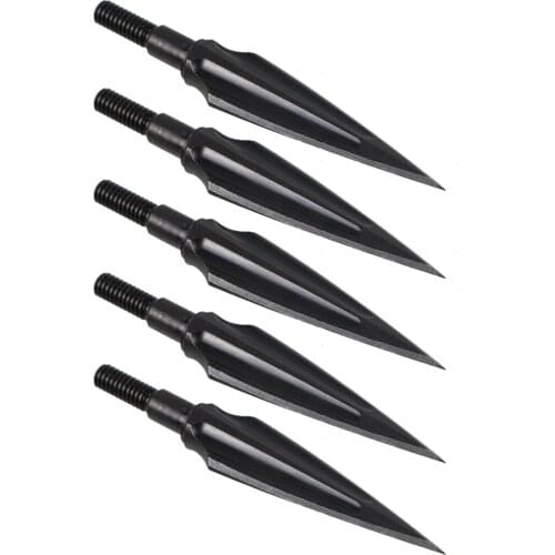 High Quality 6/12/24pcs Carbon Steel Arrowheads Archery Broadheads Hunting Arrow Heads for Recurve Bow or Compound Bow