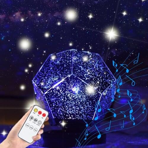 Star Projector Galaxy Projector Starry Sky Light Christmas Gift For Kids Bedroom Decor Star Lamp Constellation Light DIY Gift