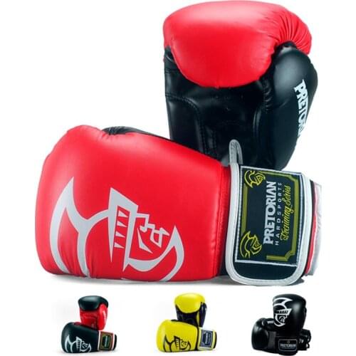 10/12/14/16OZ Kids Adults Women Men Boxing Gloves MMA Sanda Muay Thai Boxe Mitts Pro Punch Training Equipment DBO