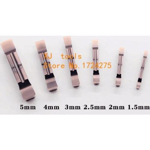 Special sale 10Pcs stainless steel slotted blades MGGN150/MGGN200/MGGN250/MGGN300/MGGN400/MGGN500-JM Groove type