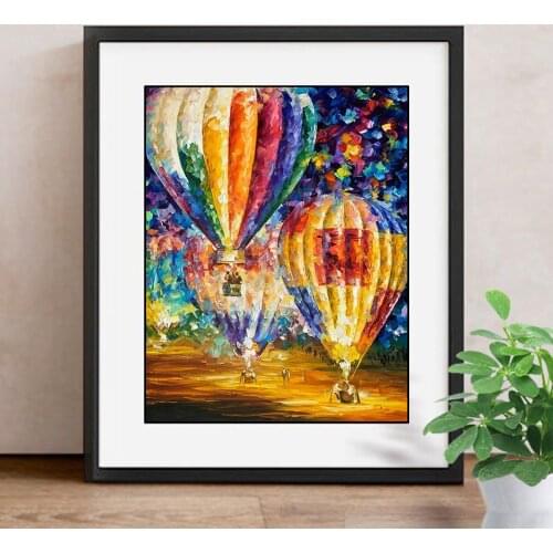 3D Mosaic Diamond Painting Hot air balloon Cross Stitch Diamond Embroidery Cartoon Full New Arrival Decoration Home DIY