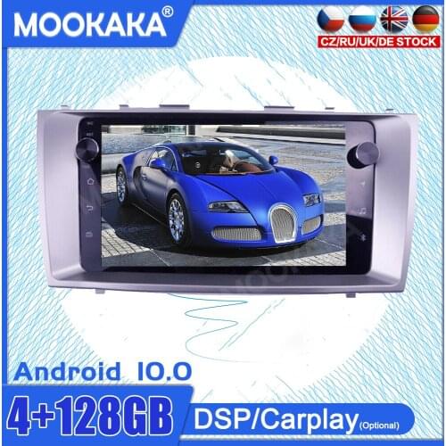 4+128G Android10 For Toyota Camry 2006-2011 Car GPS Navigation Auto Radio Stereo Video Multimedia Player Carplay HeadUnit