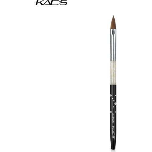 8# Kolinsky Sable Brush Nail Art Brush UV Gel Liner Polish Brush Professional Manicure Tool Flower Painting Kolinsky Brush