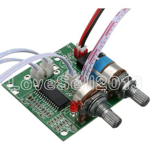 DC 5V 20W 2.1 Channel 3D Surround Digital Stereo Class D Amplifier AMP Board Module For Arduino With Wires