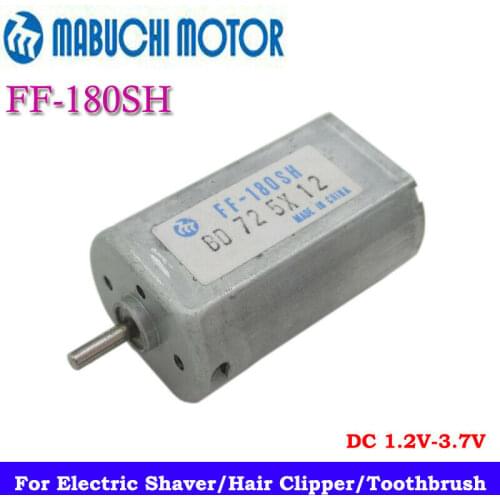 Mabuchi FF-180SH-3730 DC Motor 1.2V~3V 2.4V 10800RPM Mute Motor for Electric Clipper Toothbrush Shaver