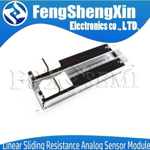Double Row Slide Potentiometer 10K Linear Sliding Resistance Analog Sensor Module for Arduino Mixer Electronic Building Block