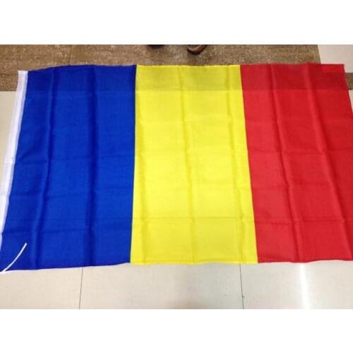 Romania Flag Europe National Flag All Over The World hot sell goods 3X5FT 150X90CM Banner brass metal holes