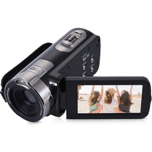 HDV-302P 3.0 Inch LCD Screen Full HD 1080P 15FPS 24MP 16X Digital Zoom Anti-shake Digital Video DV Camera Camcorder