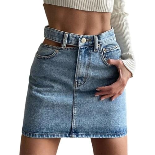 Hunter-wish Denim Skirts For Women