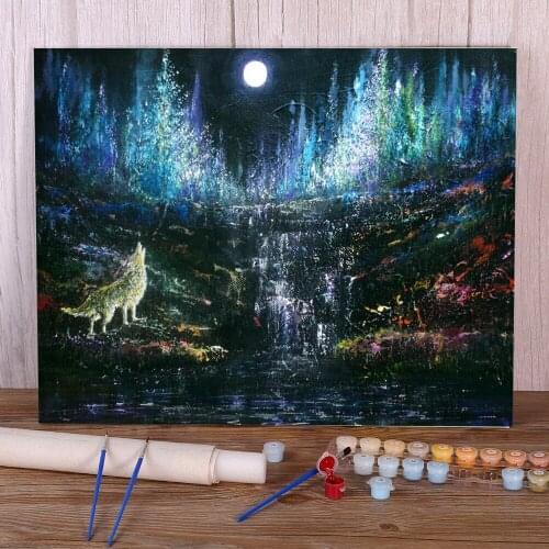 Natural Scenery Painting By Numbers Kit Oil Paints 40*50 Picture By Numbers Photo Wall Decoration Crafts For Handiwork