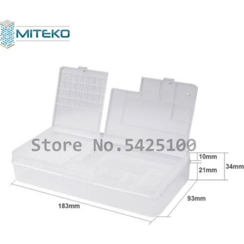 Miteko SS-001A Storage Box Multi-function Phone LCD Screen Motherboard IC Chips Parts Organizer Phone Repair Storage Box