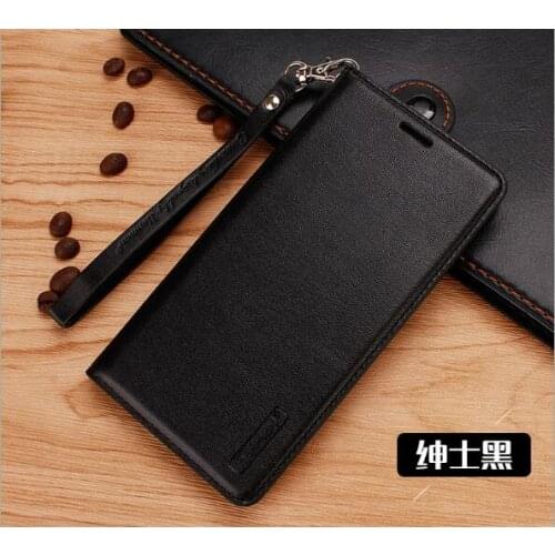 For Iphone7P/8P Korea Style Fashion Phone Cover Hanman Leather Wallet Case with Kickstand Credit Card Slot Strap