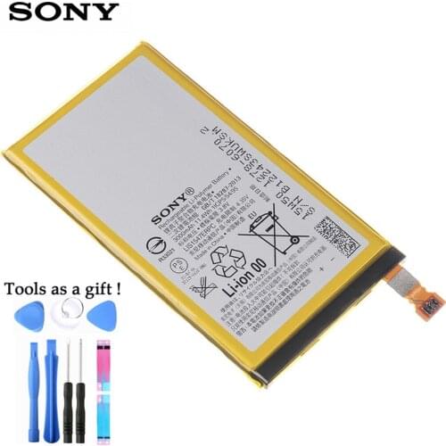Original Replacement Battery For SONY Xperia Z2 Compact Z2A Z2 MINI ZL2 SOL25 D6563 Z2MINI LIS1547ERPC Genuine Battery 3000mAh