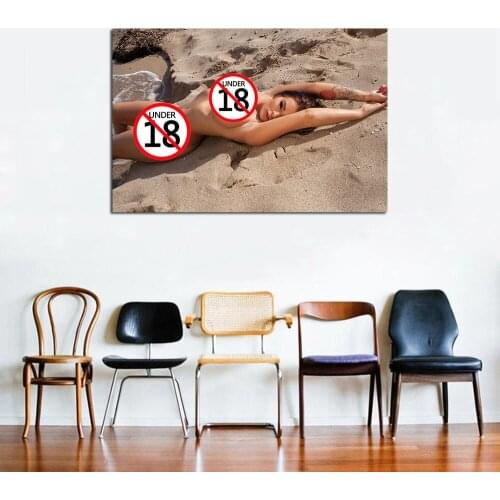 Hot Supermodel Posters For Home Decor Wall Art Canvas Printed Painting Living Room Decorations