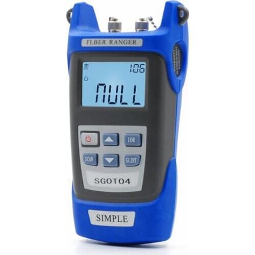 Handheld OTDR 60KM SGOT04 O Fiber find fault tester 1310/1550nm Fiber breakpoint fault detector with VFL FC/SC Connector
