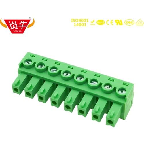 5.08mm plug-in PCB terminal blocks 15EDGK KF2EDG15K EC508V DEGSON DINKLE Phoenix Contact connector MC 1,5/ 2-ST-5,08 - 1836079