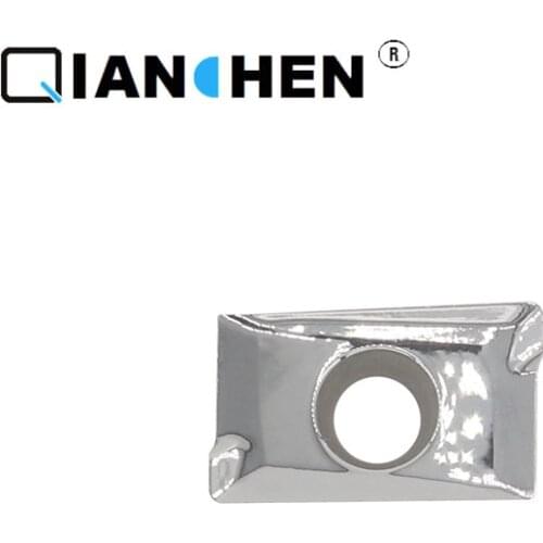 CNC lathe insert APKT1003PDER-Al machining center milling cutter blade square cutter grains Ten pieces of a box