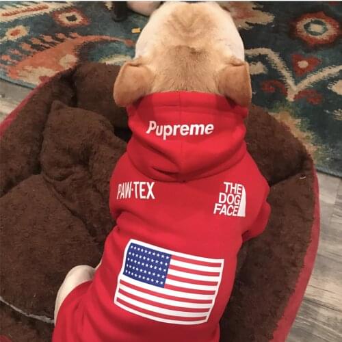 French Bulldog Clothes Dog Hoodie Adidog Warm Sport Retro Dog Hoodies Pet Clothes Puppy Dog Pugs Puppy Clothes Chihuahua