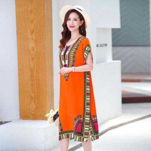 Vee Top Long Sleeve Summer Dresses