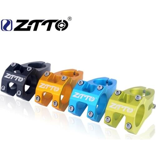 ZTTO Bike Parts MTB Bike Stem Bicycle Enduro High-Strength 45mm Lightweight 31.8mm Handlebar CNC Machined Stem For XC For AM