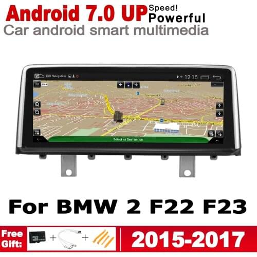 2G+16G Android 7.0 up For BMW 2 F22 F23 2015~2017 NBT HD Screen Stereo Car radio GPS multimedia player Navigation WiFi BT