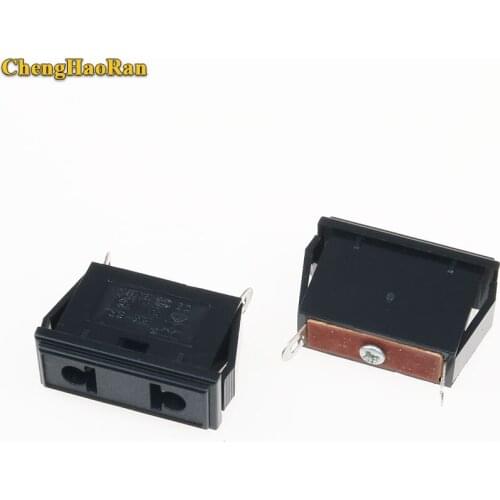 ChengHaoRan 2PCS AC power socket American Standard European regulations wiring With copper Dual purpose 125v 250v 10A 15A
