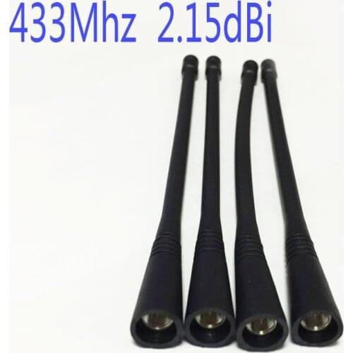 5pcs RF 433Mhz Antenna Omni 2.15dBi With SMA Male Connector Radio Antenna 433 Mhz Size L 165mm
