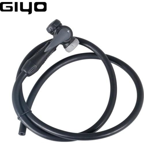 Bicycle Pump Adaptor DVN T Model Pump Adaptor with Pipe MTB Inflator SmartHead Cycling Presta Schrader Valve Road Bike Pump Head