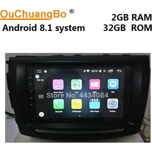 Ouchuangbo car stereo gps radio for Great Wall wingle steed 6 2014-2019 support BT RHD right driving android 8.1 2+32