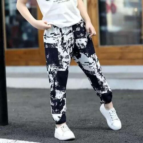 Childrens clothing 2020 Summer Boys and girls knickerbockers pants baby thin pants 2-11 yrs baby boys and girls harem pants