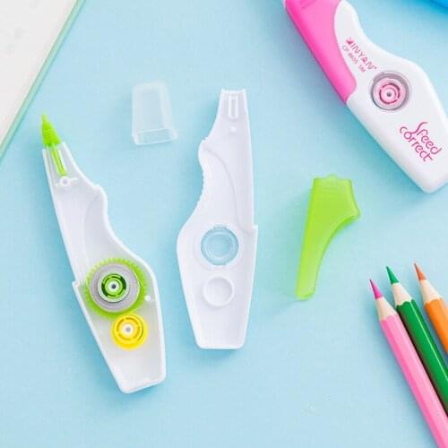 DL South Korea creative stationery strip correction tape students writing correction tape office supplies altered with 5m