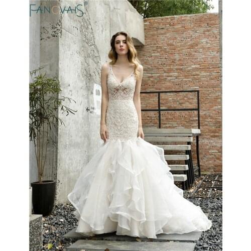 FIDDY898 Sleeveless Wedding Dresses