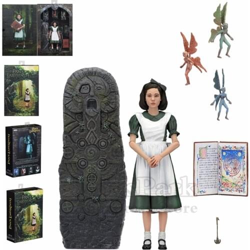 NECA Guillermo del Toro Signature Collection Pans Labyrinth Ofelia 7" Scale Action Figure El Laberinto del Fauno Doll Toys