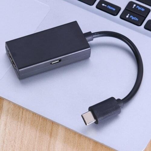 HDMI-compatible TV Adapter 1080P HD Adapter Type C Easy To Operate Converter HD 1080P Conversion Cable