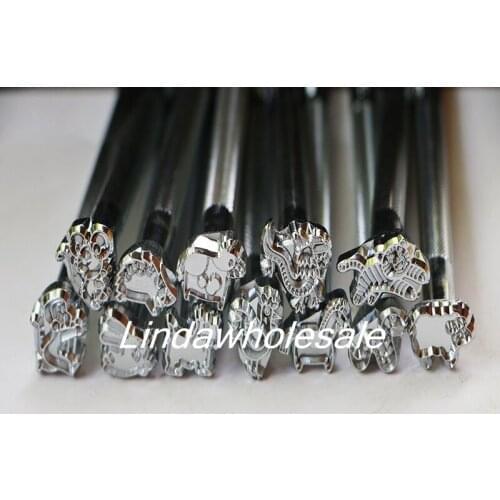 Leather carving printing tools,leather stamp,leather stamp tools